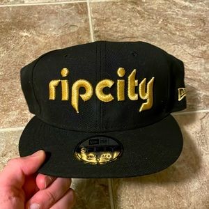 New Era Gold Rip City Hat